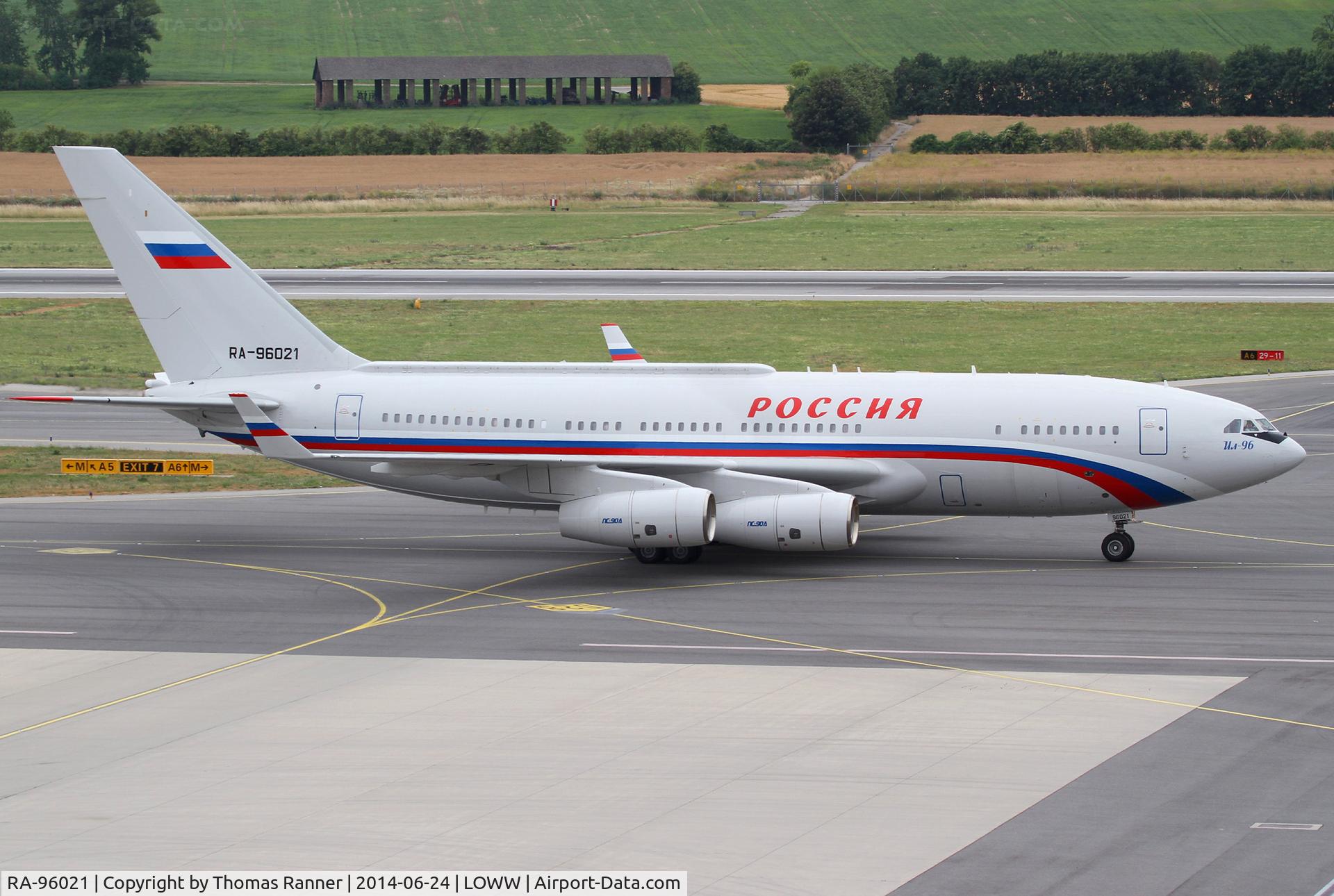 RA-96021, 2013 Ilyushin Il-96-300PU C/N 74393203021, Rossiya Special Flight Detachment Il-96