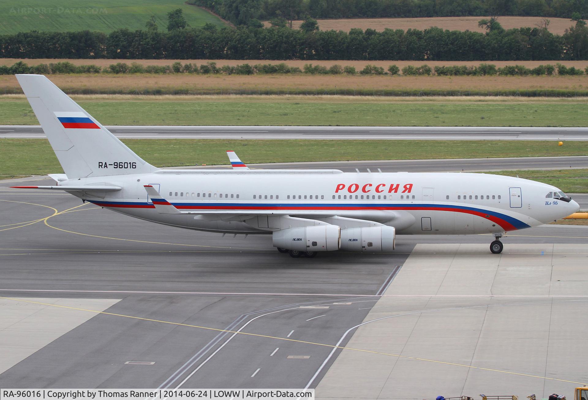RA-96016, 2004 Ilyushin Il-96-300 C/N 74393202010, Rossiya Special Flight Detachment Il-96