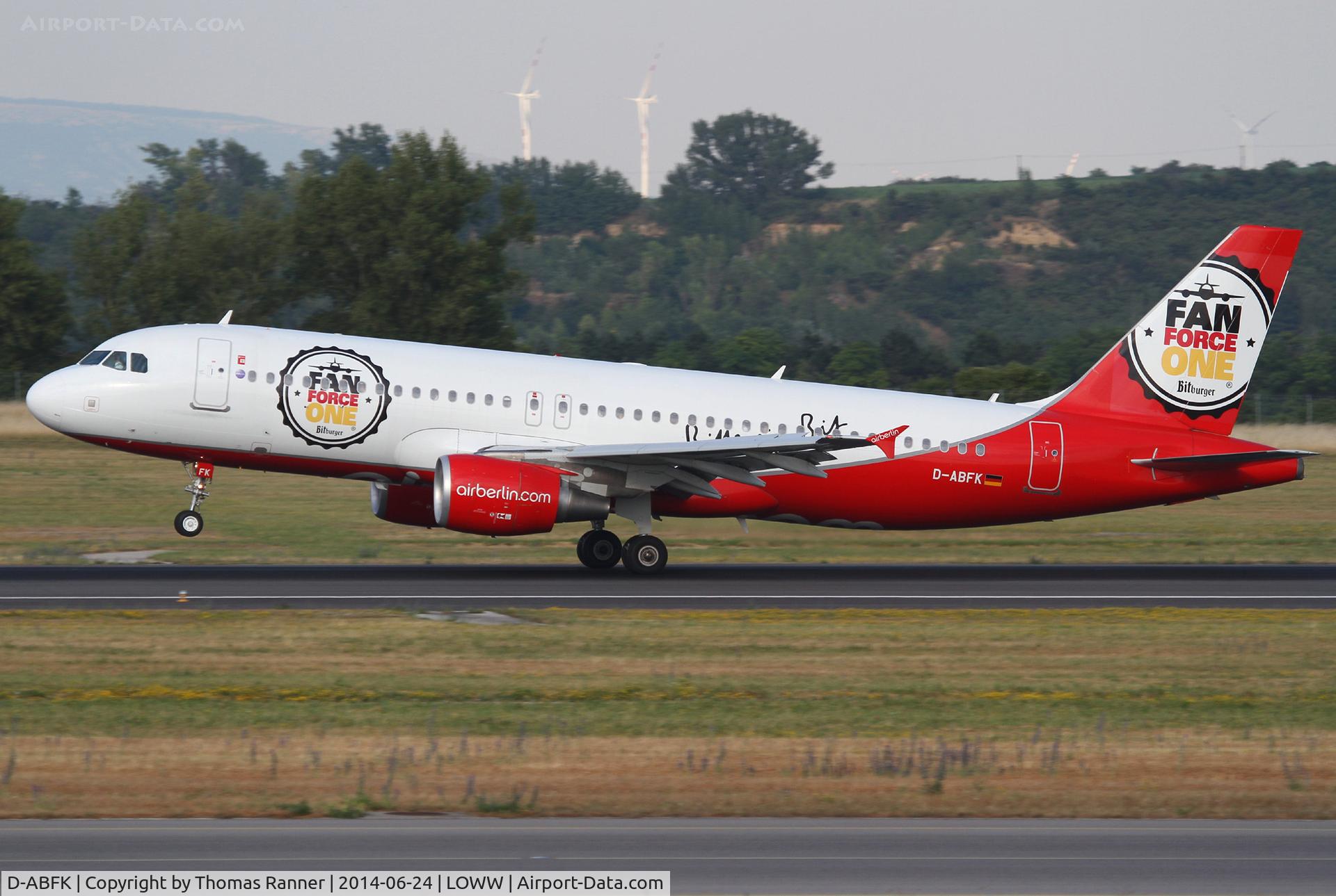 D-ABFK, 2010 Airbus A320-214 C/N 4433, Air Berlin A320