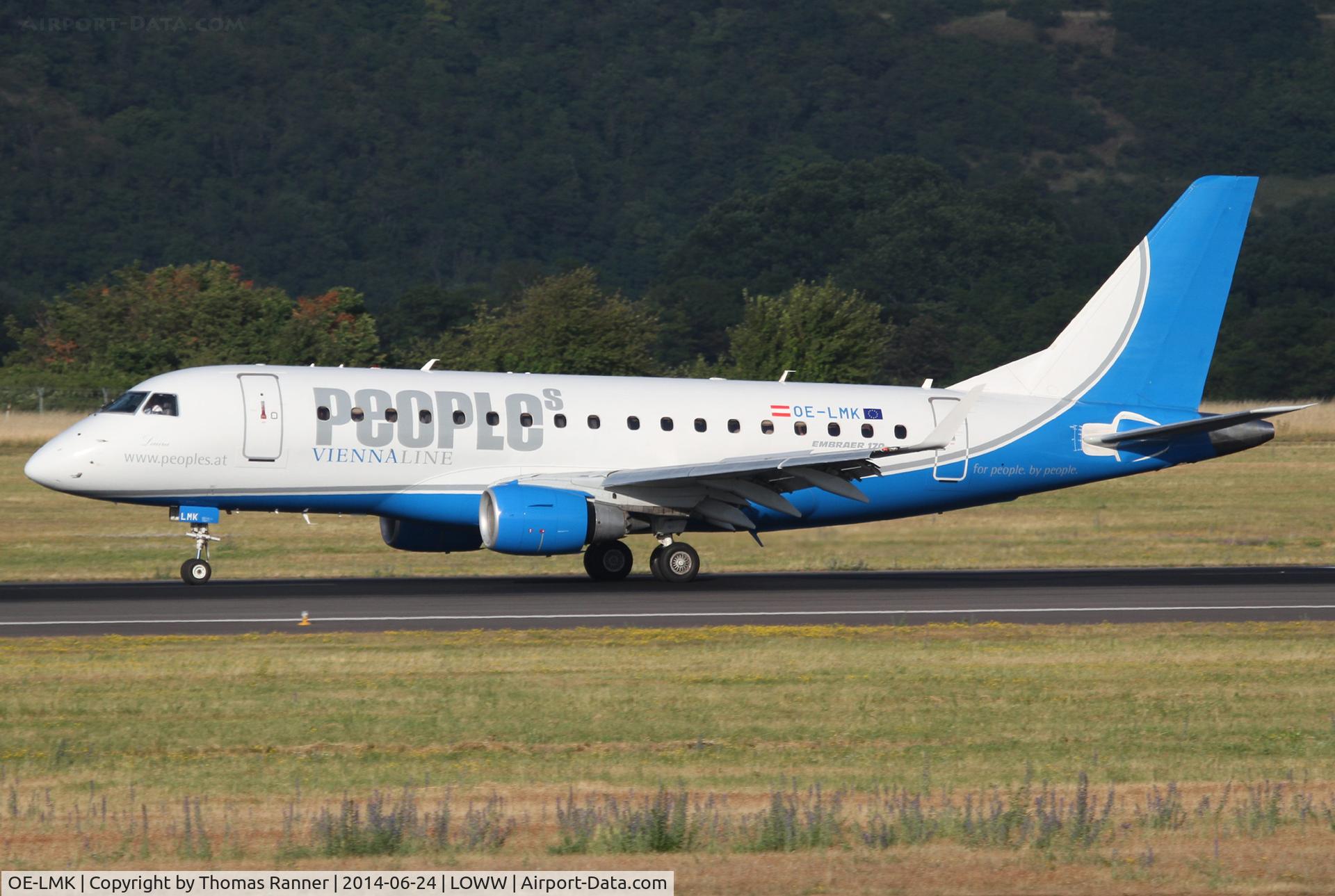 OE-LMK, 2006 Embraer 170LR (ERJ-170-100LR) C/N 17000150, Peoples Emb170