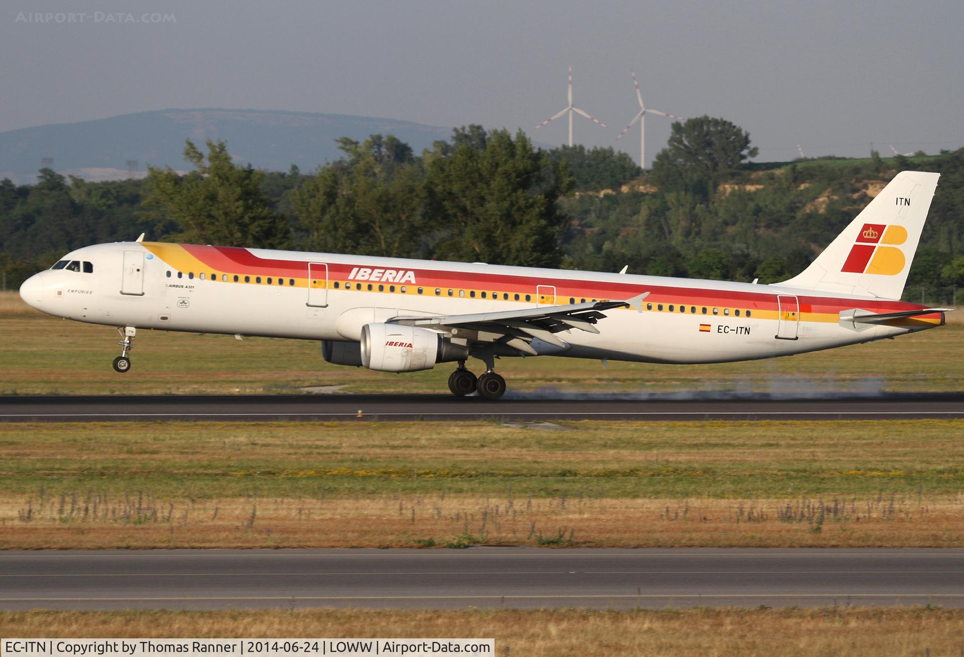 EC-ITN, 2003 Airbus A321-212 C/N 2115, Iberia A321