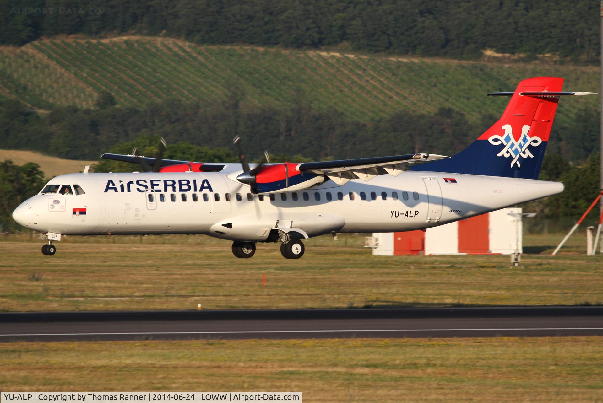 YU-ALP, 1990 ATR 72-202 C/N 189, Air serbia ATR72