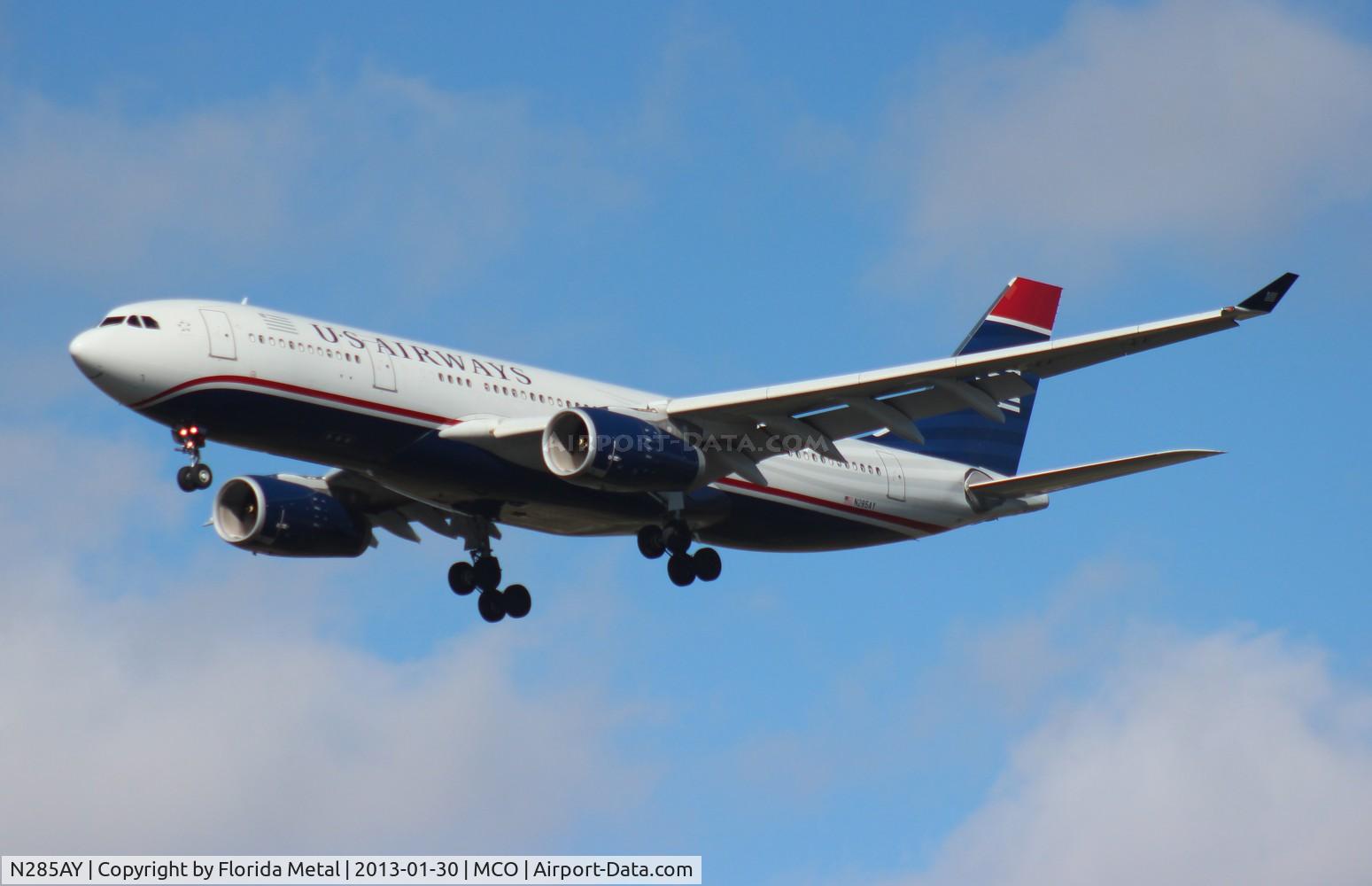N285AY, 2010 Airbus A330-243 C/N 1100, US Airways A330-200