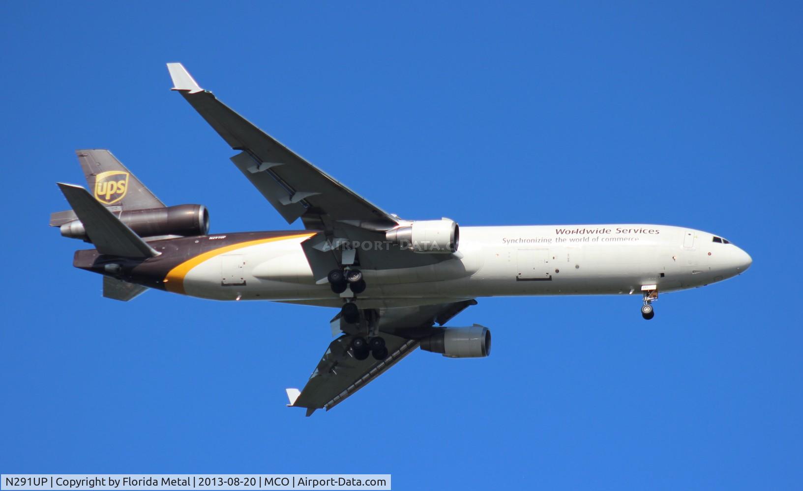 N291UP, 1992 McDonnell Douglas MD-11 C/N 48477, UPS MD-11F
