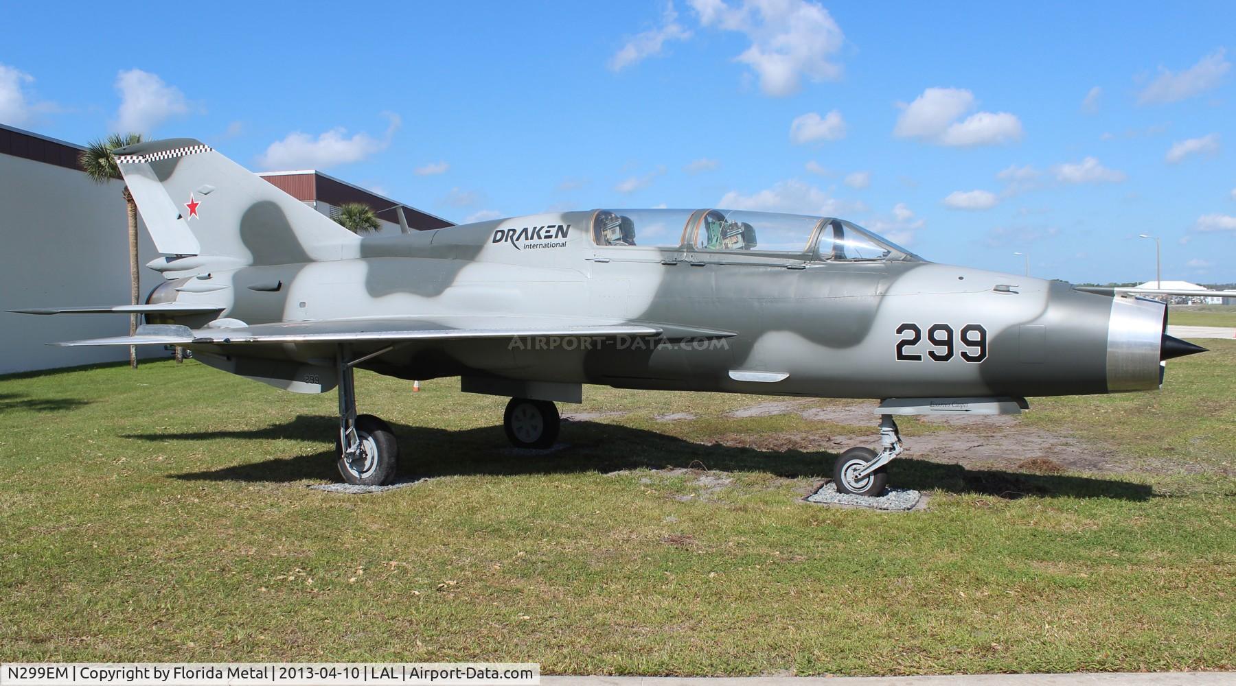 N299EM, Mikoyan-Gurevich MiG-21 C/N Not found N299EM, Mig 21 of Draken