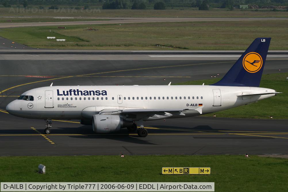 D-AILB, 1996 Airbus A319-114 C/N 610, Airbus 319 Lufthansa