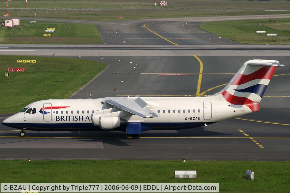 G-BZAU, 1998 British Aerospace Avro 146-RJ100 C/N E3328, BAe146 British Airways