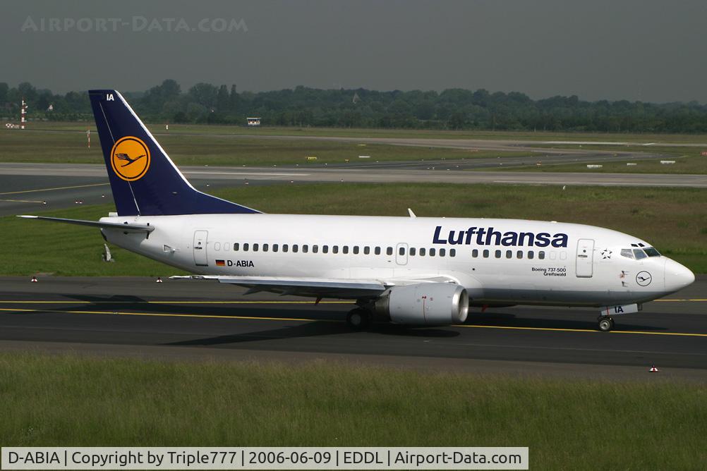 D-ABIA, 1990 Boeing 737-530 C/N 24815, Boeing 737-500 Lufthansa