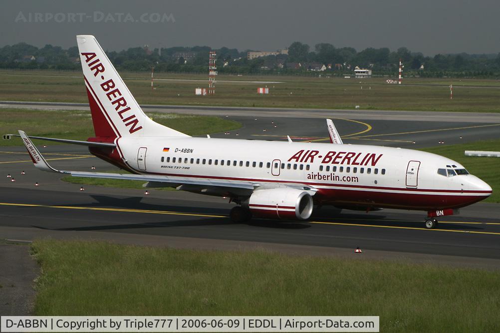 D-ABBN, 2004 Boeing 737-76Q C/N 30293, Boeing 737-700 Air Berlin