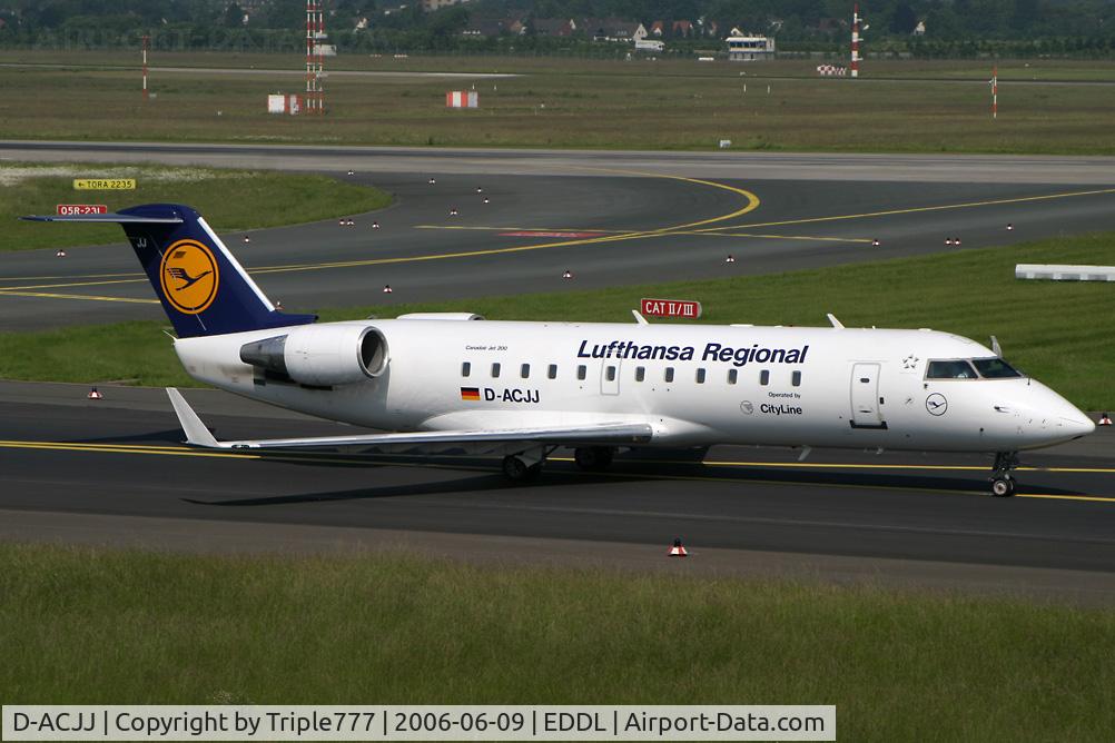 D-ACJJ, 1998 Canadair CRJ-100LR (CL-600-2B19) C/N 7298, Canadair CL-600 Lufthansa Regional