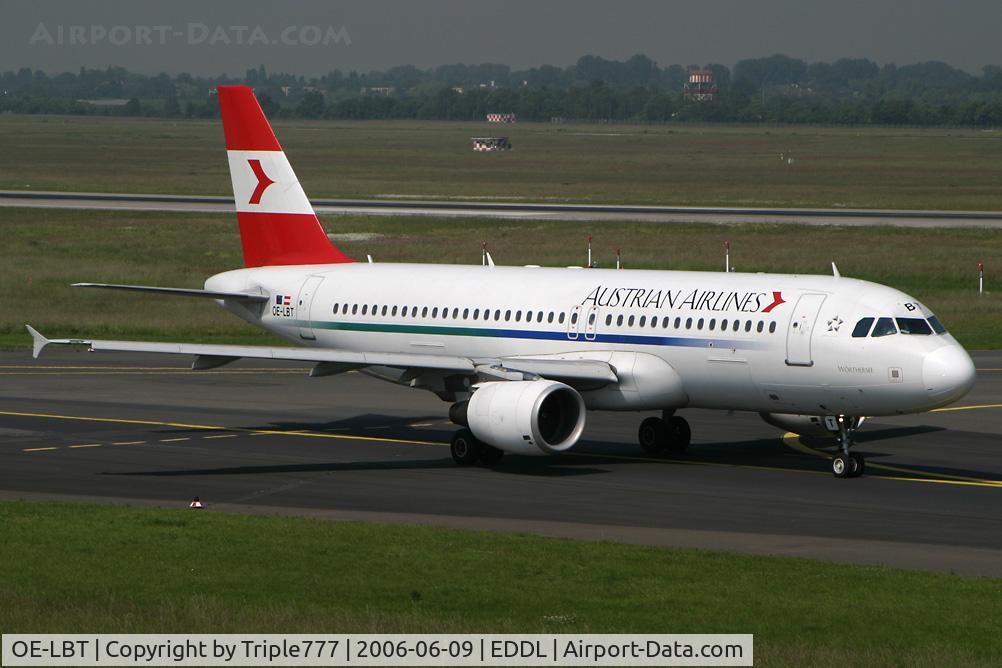 OE-LBT, 2000 Airbus A320-214 C/N 1387, Airbus 320 Austrian Airlines