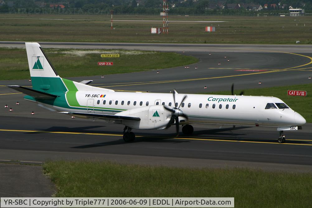 YR-SBC, 1996 Saab 2000 C/N 2000-039, Saab 2000 Carpatair
