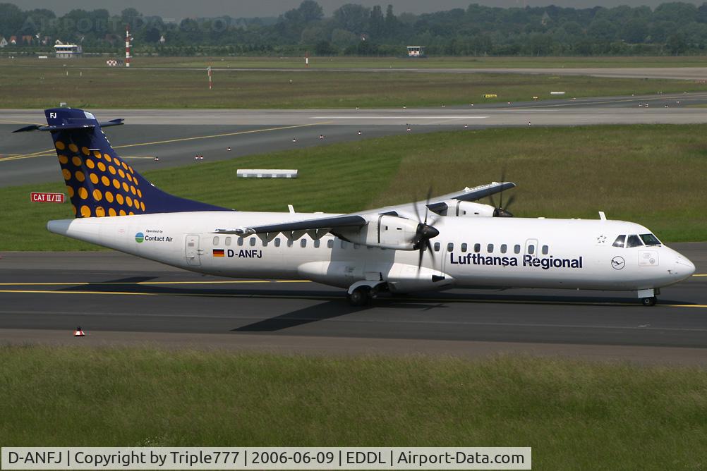 D-ANFJ, 2001 ATR 72-212A C/N 664, ATR72 Lufthansa