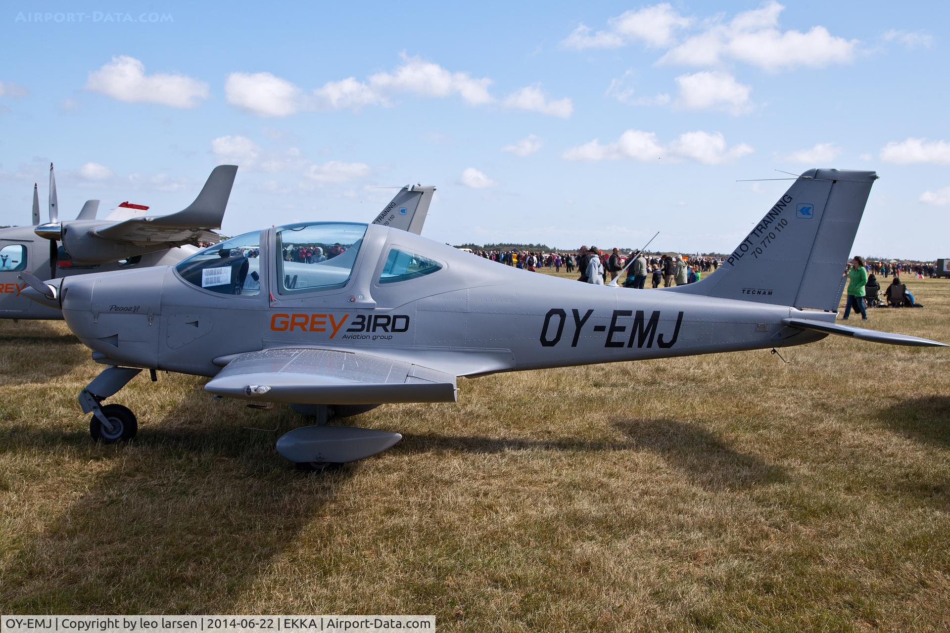 OY-EMJ, 2012 Tecnam P-2002JF2 Sierra C/N 219, Karup Air Base Denmark,22.6.14