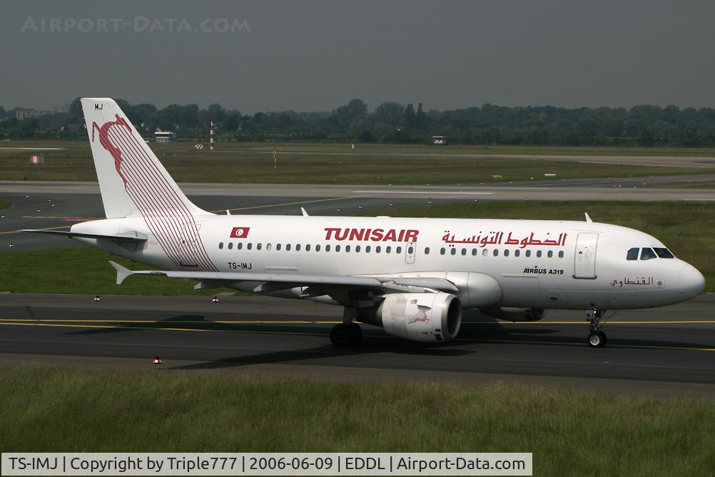 TS-IMJ, 1998 Airbus A319-114 C/N 869, Airbus 319 Tunis Air