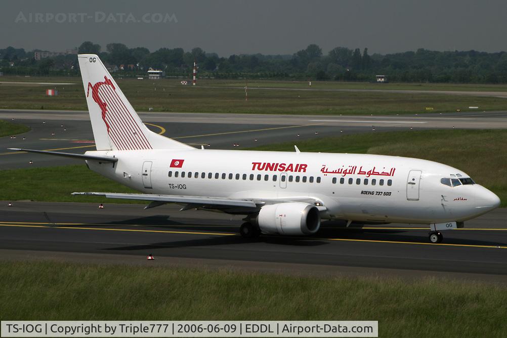 TS-IOG, 1992 Boeing 737-5H3 C/N 26639, Airbus 319 Tunis Air