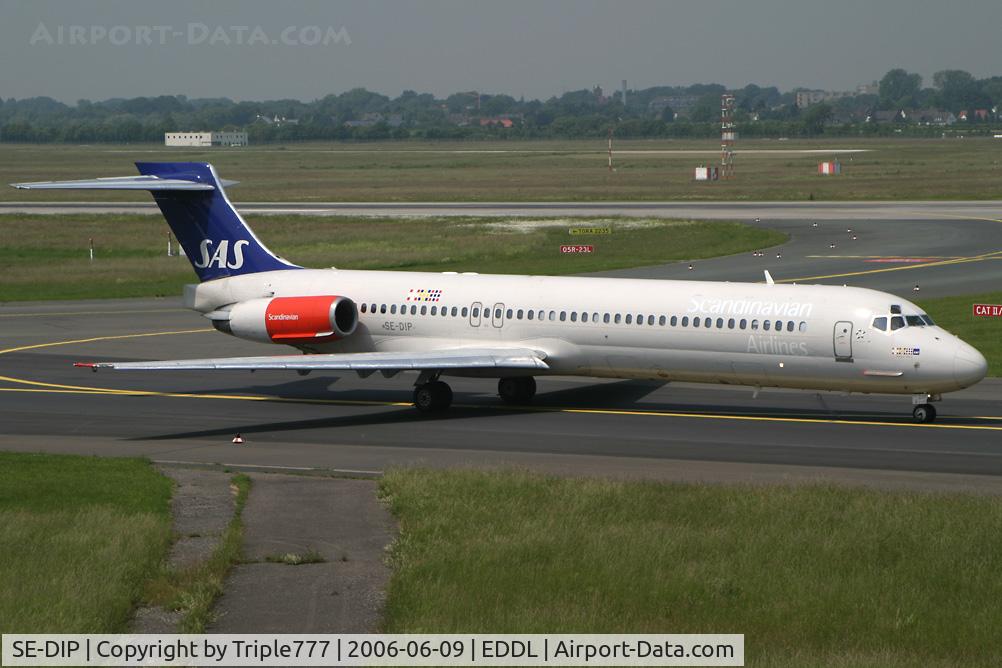 SE-DIP, 1991 McDonnell Douglas MD-87 (DC-9-87) C/N 53010, MD87 SAS