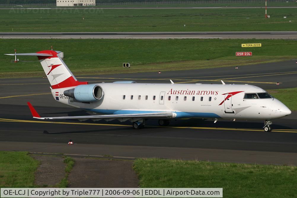 OE-LCJ, 1996 Canadair CRJ-200LR (CL-600-2B19) C/N 7142, Canadair RJ-200LR Austrian Arrows