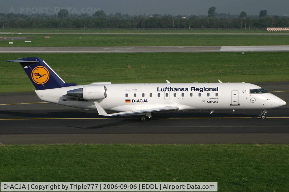 D-ACJA, 1996 Canadair CRJ-100LR (CL-600-2B19) C/N 7122, Canadair CL-600 Lufthansa Regional