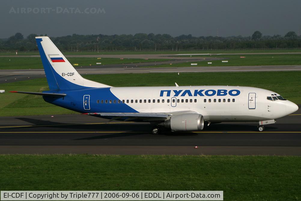 EI-CDF, 1992 Boeing 737-548 C/N 25737, Boeing 737-500 Pulkovo