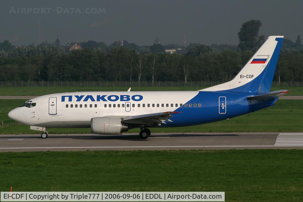 EI-CDF, 1992 Boeing 737-548 C/N 25737, Boeing 737-500 Pulkovo