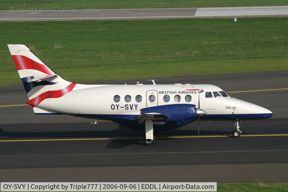 OY-SVY, 1993 British Aerospace BAe-3212 Jetstream Super 31 C/N 981, Jetstream 3202 British Airways