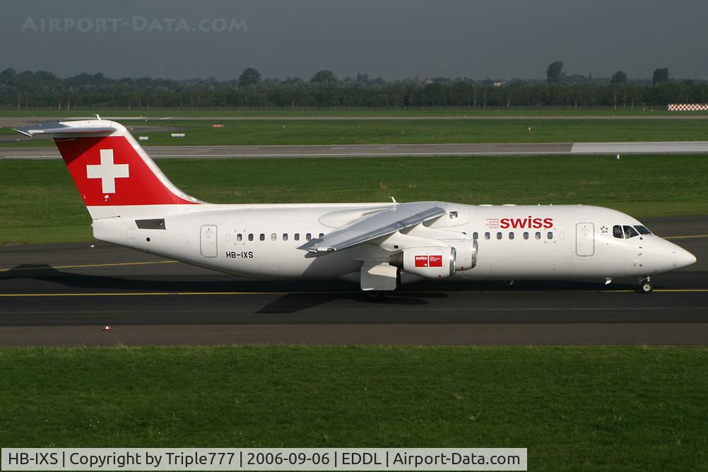 HB-IXS, 1995 British Aerospace Avro 146-RJ100 C/N E3280, BAe146 Swiss