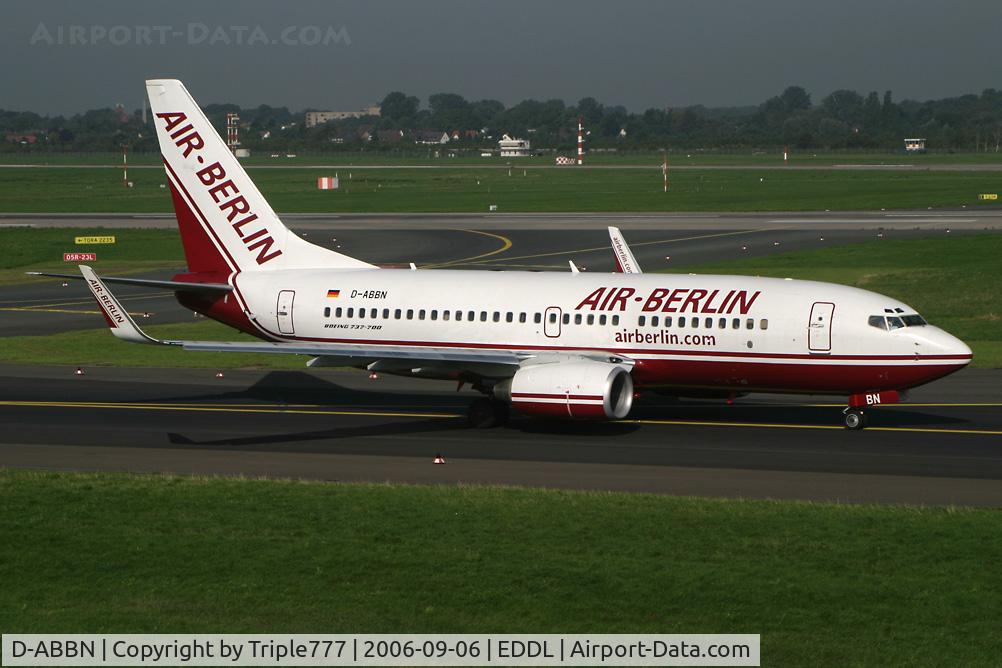 D-ABBN, 2004 Boeing 737-76Q C/N 30293, Boeing 737-700 Air Berlin