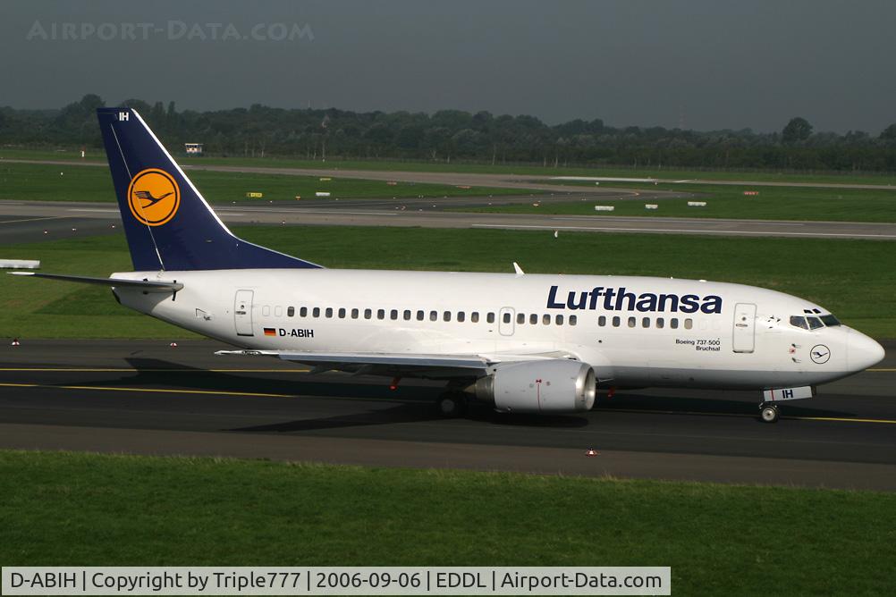 D-ABIH, 1991 Boeing 737-530 C/N 24821, Boeing 737-500 Lufthansa