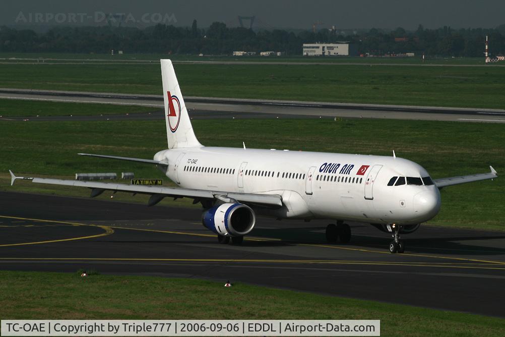 TC-OAE, 1997 Airbus A321-231 C/N 663, Airbus 321 Onur Air