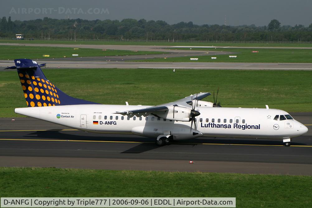 D-ANFG, 2001 ATR 72-212A C/N 658, ATR72 Lufthansa Regional