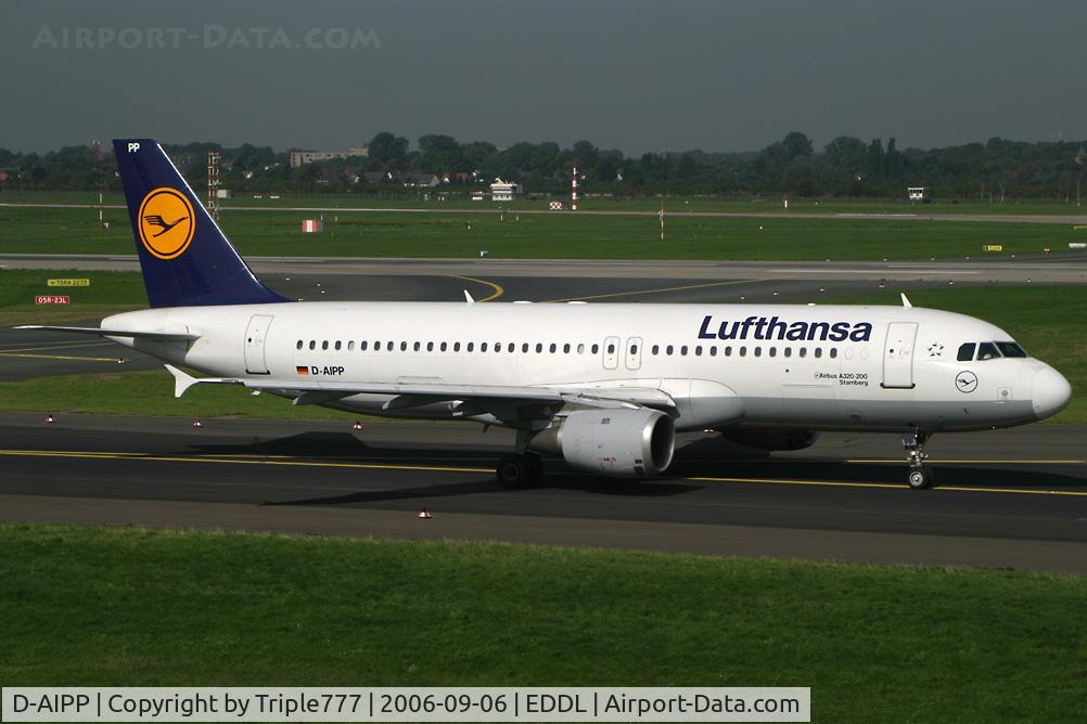 D-AIPP, 1990 Airbus A320-211 C/N 110, Airbus 320 Lufthansa