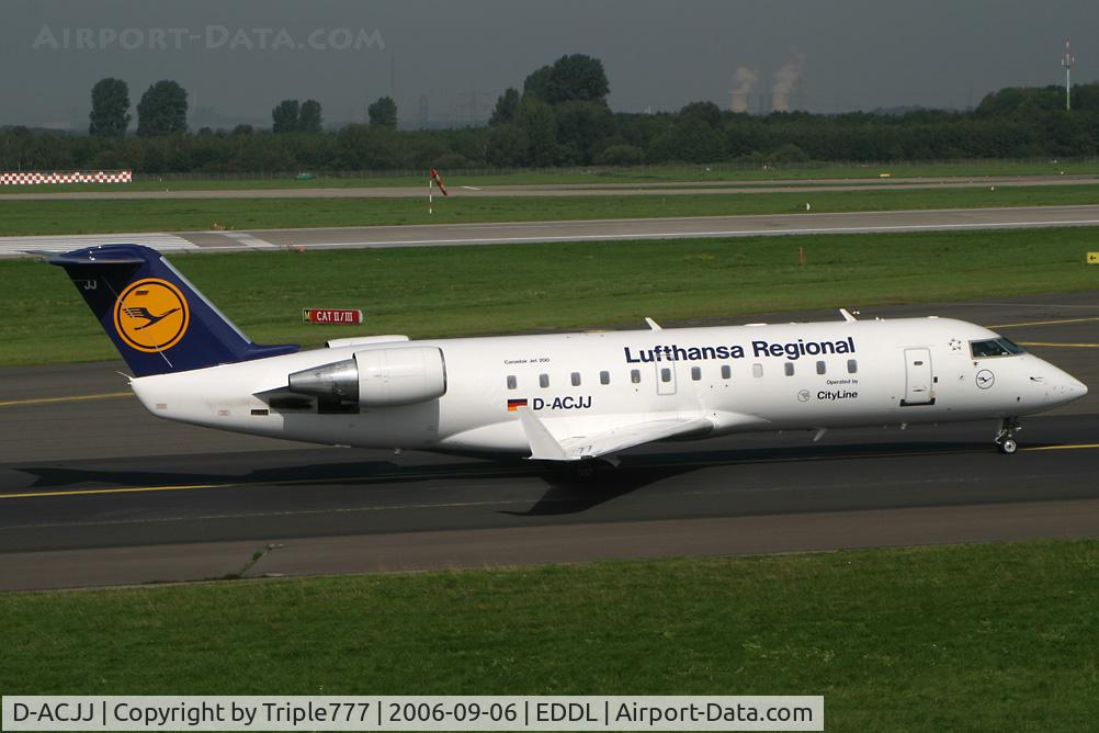 D-ACJJ, 1998 Canadair CRJ-100LR (CL-600-2B19) C/N 7298, Canadir CL-600 Lufthansa Regional