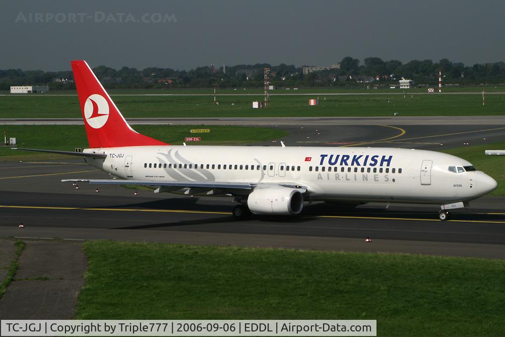 TC-JGJ, 2006 Boeing 737-8F2 C/N 34408, Boeing 737-800 Turkish Airlines