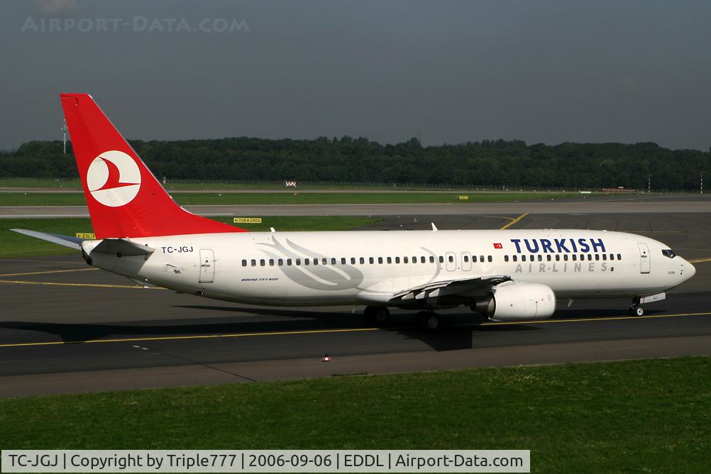 TC-JGJ, 2006 Boeing 737-8F2 C/N 34408, Boeing 737-800 Turkish Airlines