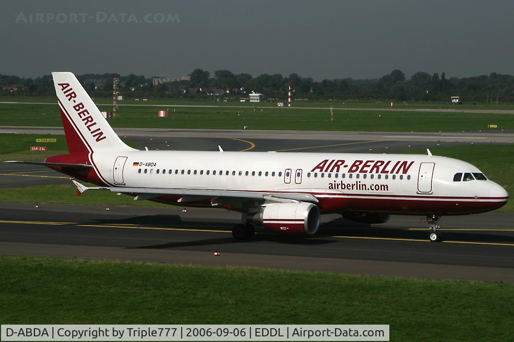 D-ABDA, 2005 Airbus A320-214 C/N 2539, Airbus 320 Air Berlin