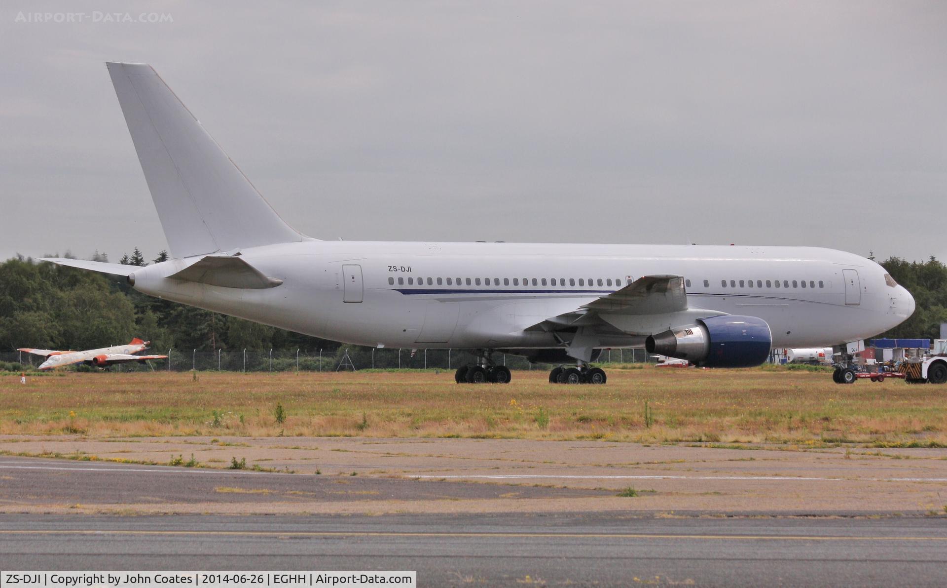 ZS-DJI, 1986 Boeing 767-216 C/N 23624, Parked at its new home