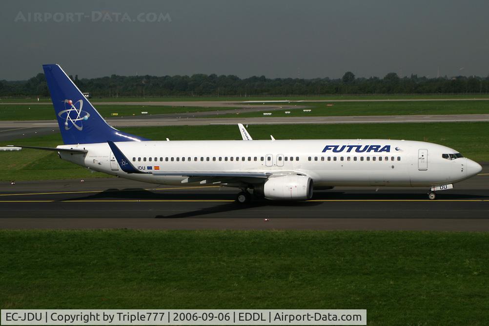EC-JDU, 2005 Boeing 737-86N C/N 32655, Boeing 737-800 Futura International