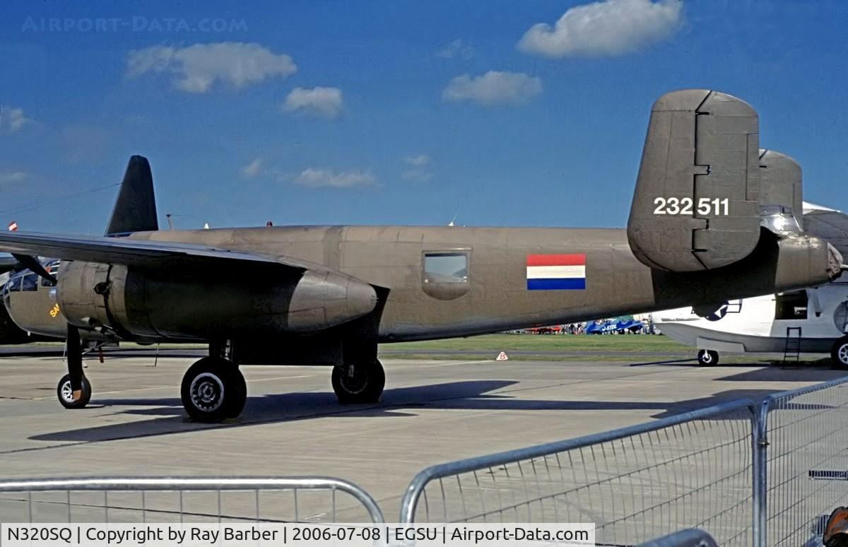N320SQ, 1944 North American B-25N Mitchell C/N 108-32782, North American B-25J Mitchell [108-32782] Duxford~G 08/07/2006