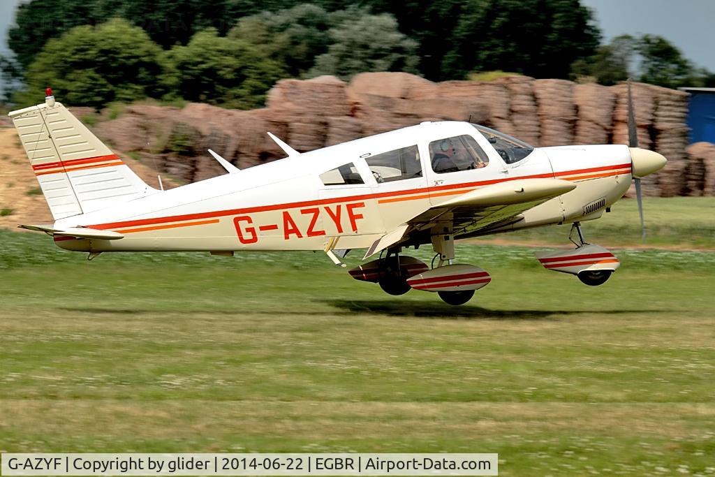 G-AZYF, 1968 Piper PA-28-180 Cherokee C/N 28-5227, Frequent visitor