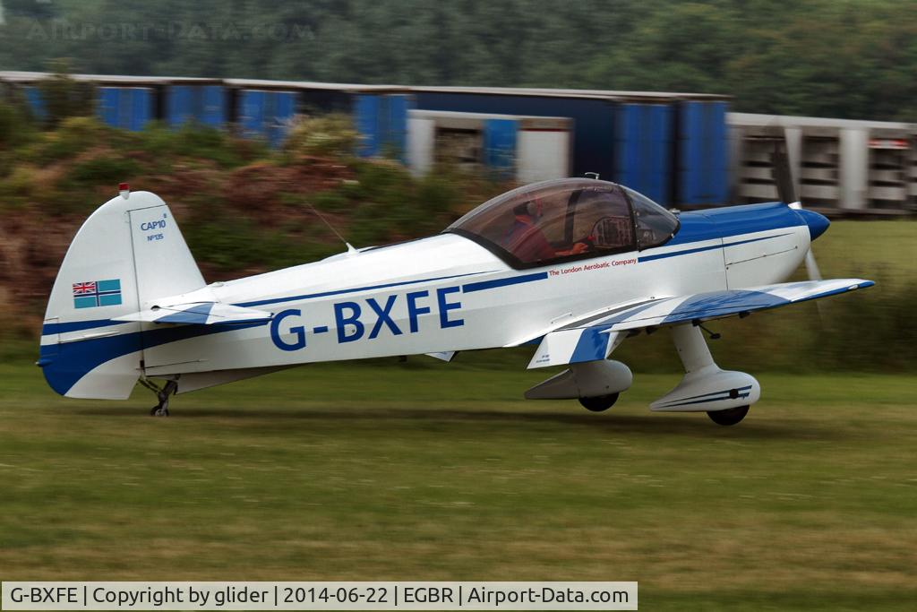 G-BXFE, 1981 Mudry CAP-10B C/N 135, arrival