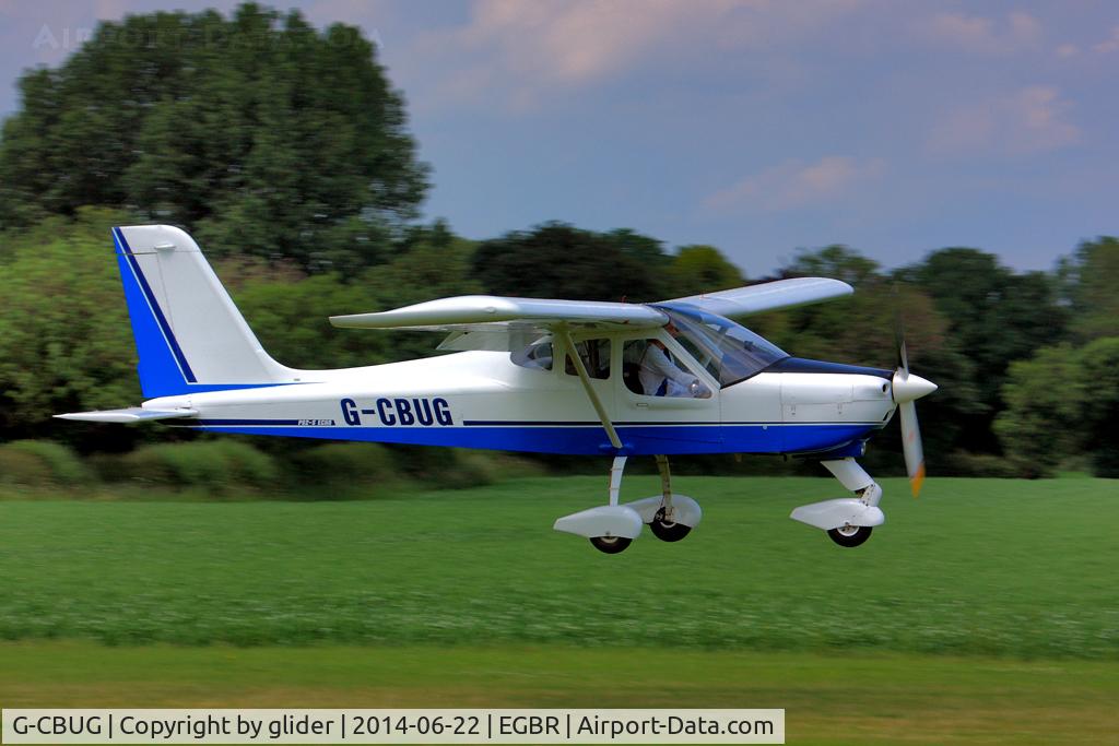 G-CBUG, 2002 Tecnam P-92EM Echo C/N PFA 318-13662, arrival