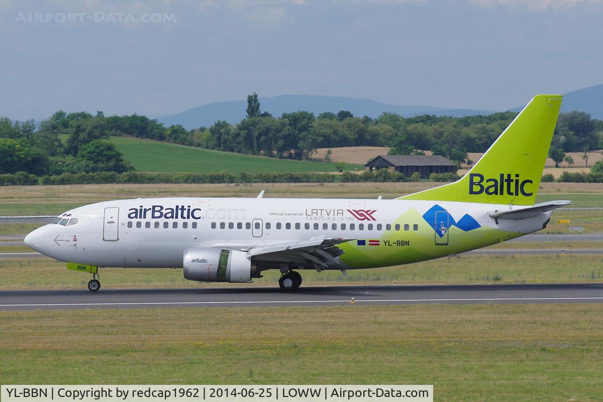 YL-BBN, 1992 Boeing 737-522 C/N 26683, Stickers Official Carrier Latvia (Olympic) Team 2014