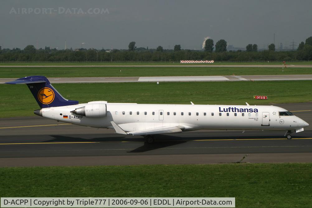 D-ACPP, 2003 Bombardier CRJ-701ER (CL-600-2C10) Regional Jet C/N 10086, Canadair RJ-700 Lufthansa