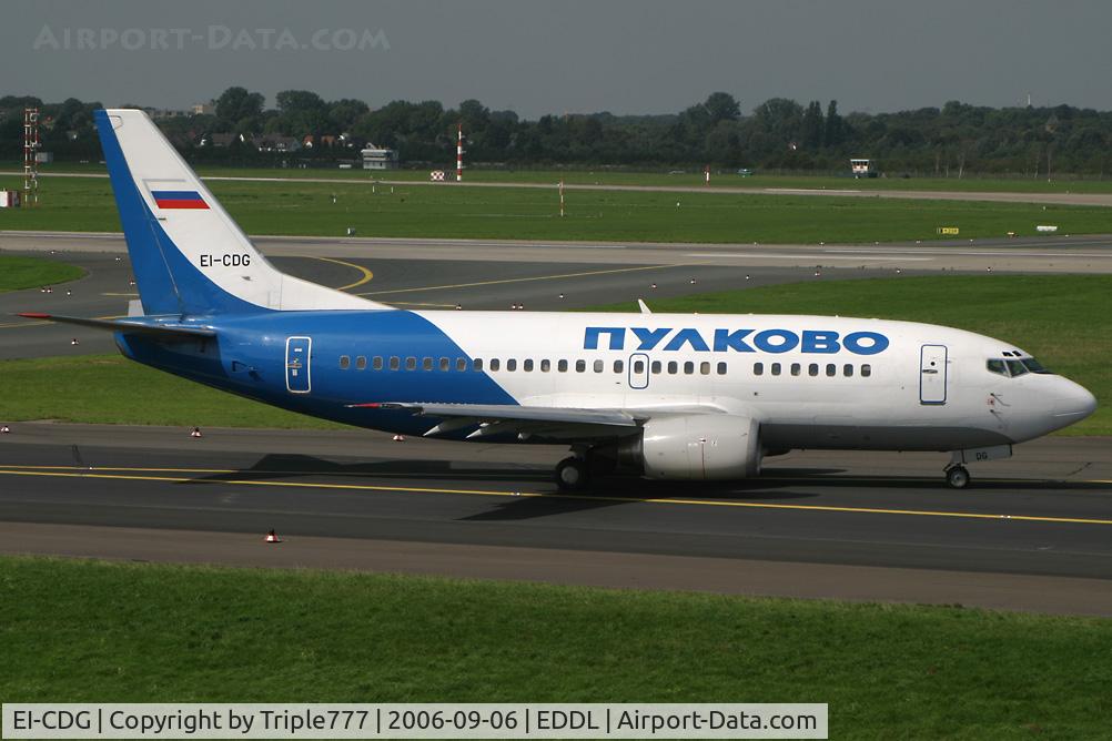 EI-CDG, 1992 Boeing 737-548 C/N 25738, Boeing 737-500 Pulkovo