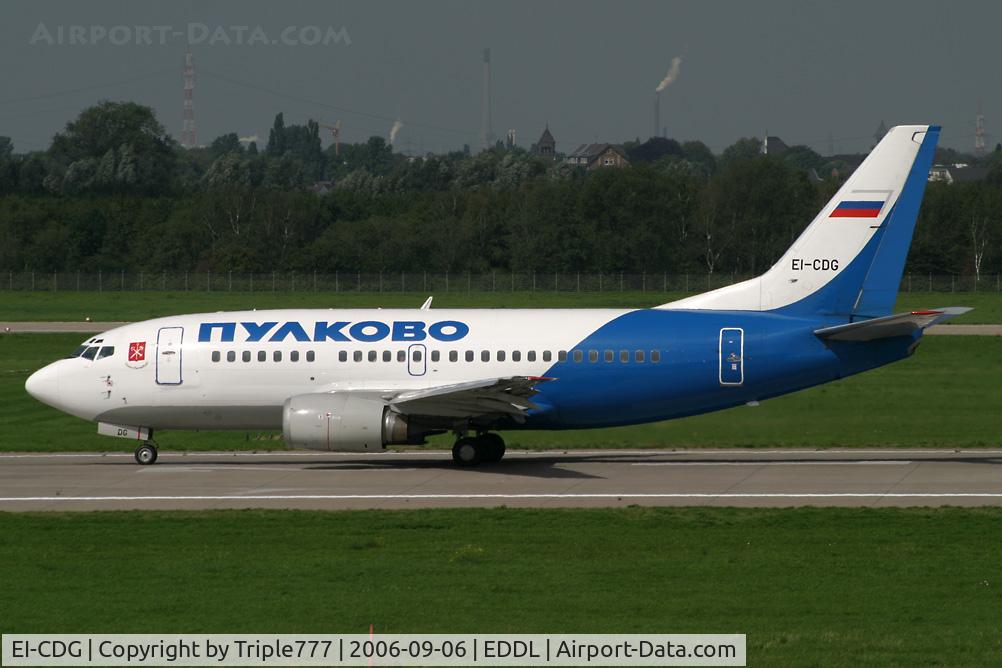 EI-CDG, 1992 Boeing 737-548 C/N 25738, Boeing 737-500 Pulkovo