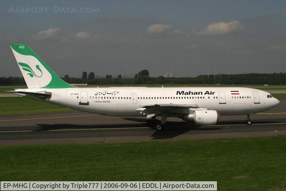 EP-MHG, 1982 Airbus A300B4-203 C/N 204, Airbus 300 Mahan Air