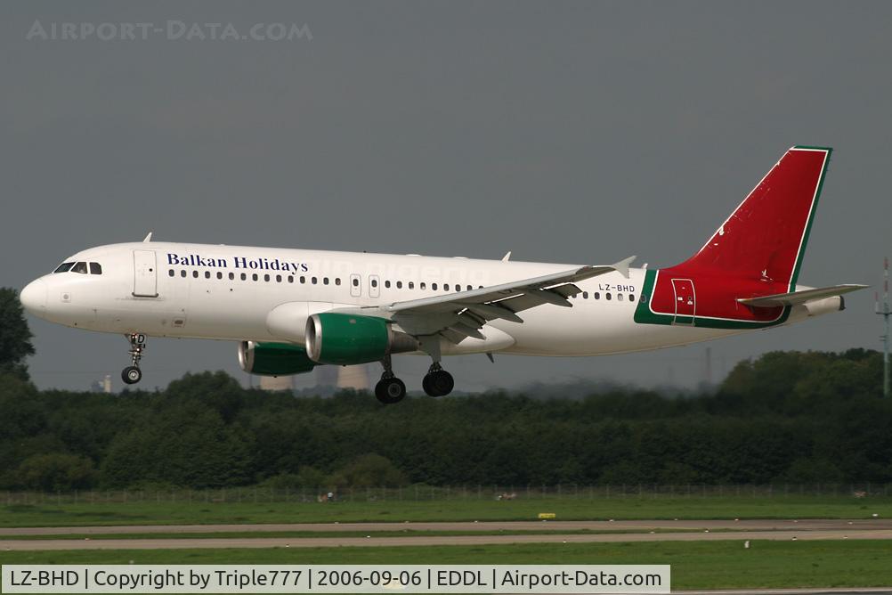LZ-BHD, 1991 Airbus A320-211 C/N 221, Airbus 320 Balkan Holidays