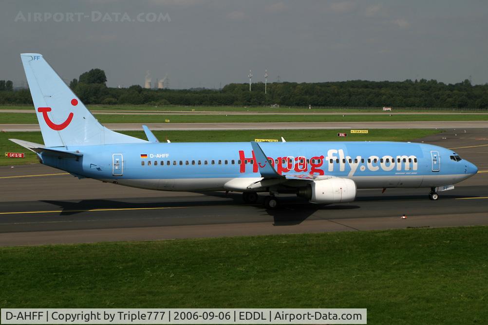 D-AHFF, 1998 Boeing 737-8K5 C/N 27980, Boeing 737-800 Hapag Lloyd