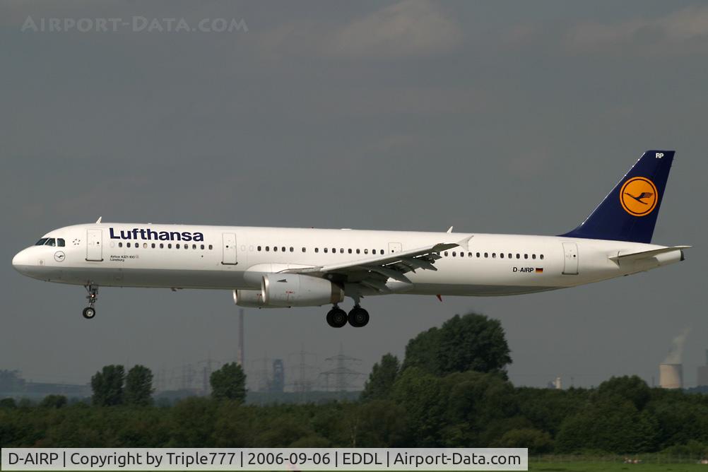D-AIRP, 1995 Airbus A321-131 C/N 0564, Airbus 321 Lufthansa
